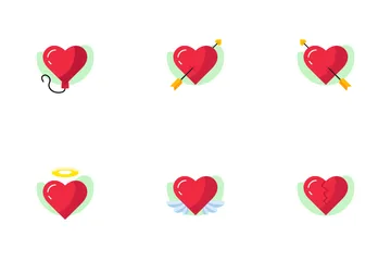 Valentine Heart Icon Pack