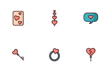 Valentine Heart Love Icon Pack