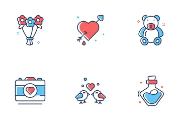 발렌타인 데이 아이콘 팩