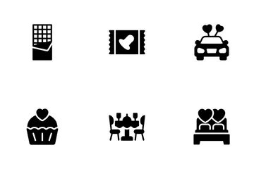 Valentinstag Symbolpack