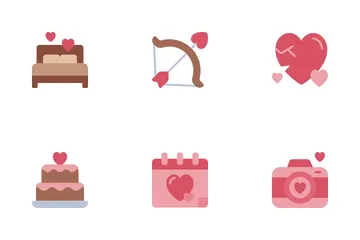 Valentinstag Symbolpack