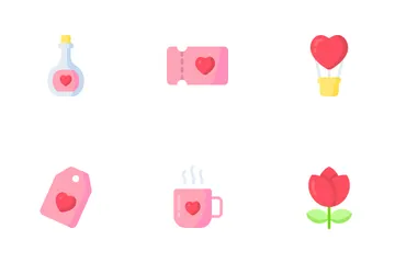 Valentinstag Symbolpack