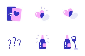 Valentinstag Symbolpack