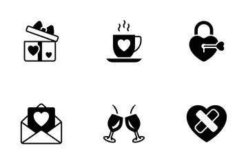 Valentinstag Symbolpack