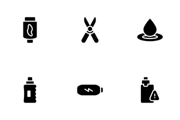 Vaping Equipment Icon Pack