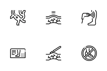 Varicose Veins Disease Icon Pack