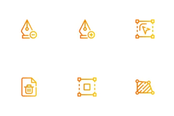 Vector Editing Tools Icon Pack