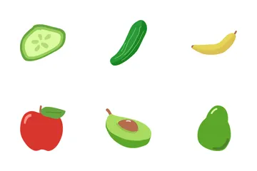 Vegan Food Icon Pack