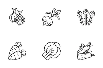 Vegetable Icon Pack