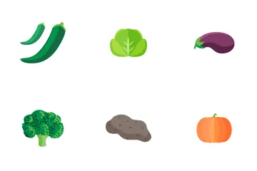 Vegetables  Icon Pack