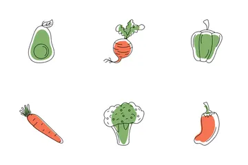 Vegetables Icon Pack