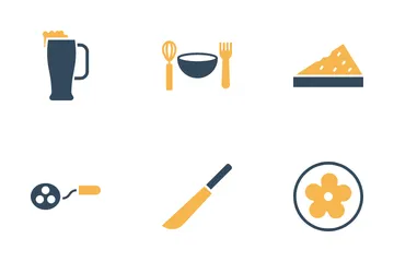 Vegetables And Fruits Icon Pack