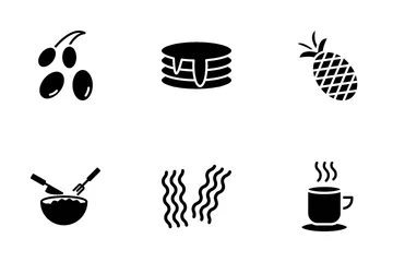 Vegetables And Fruits Icon Pack