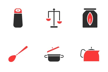 Vegetables And Fruits Icon Pack