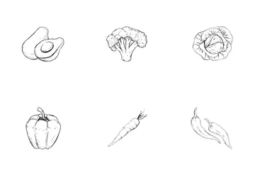 Vegetables Icon Pack