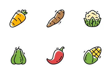 Vegetables Icon Pack