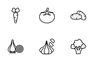 Vegetables Icon Pack