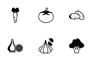 Vegetables Icon Pack