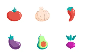 Vegetables Icon Pack