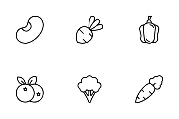 Vegetables Icon Pack