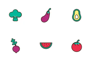 Vegetables Icon Pack