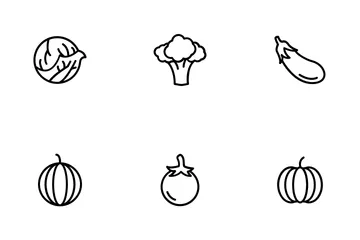 Vegetables Icon Pack