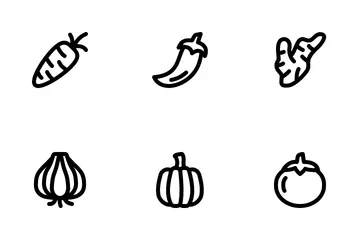 Vegetables Icon Pack