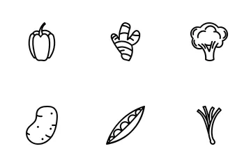 Vegetables Icon Pack