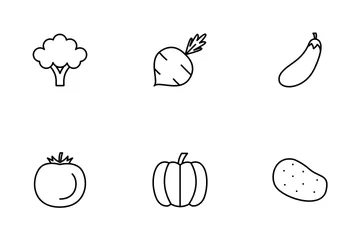 Vegetables Icon Pack