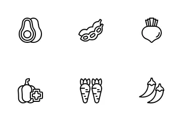 Vegetables Icon Pack