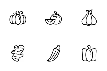 Vegetables Icon Pack