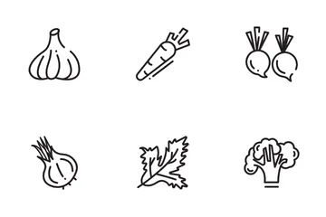 Vegetables Icon Pack