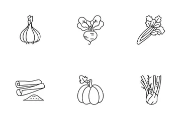 Vegetables Icon Pack