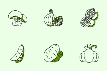 Vegetables Icon Pack