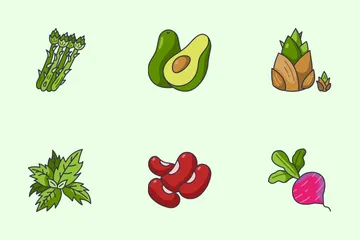 Vegetables Icon Pack