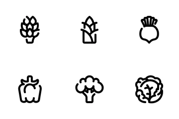 Vegetables Icon Pack