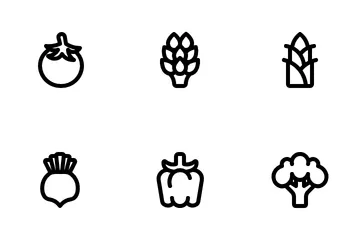 Vegetables Icon Pack