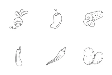 Vegetables Icon Pack