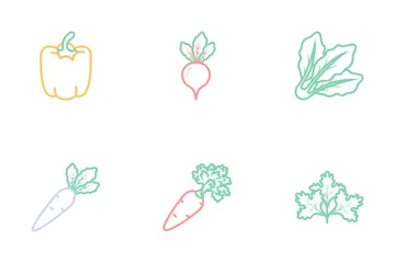 Vegetables Icon Pack