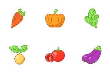 Vegetables Icon Pack