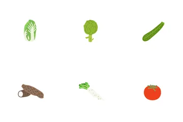 Vegetables Icon Pack