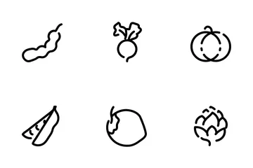 Vegetables Icon Pack