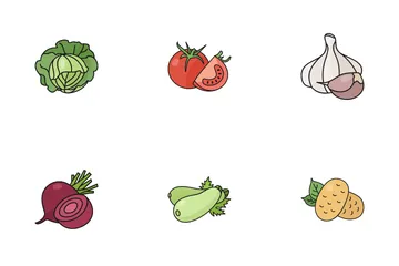 Vegetables Icon Pack