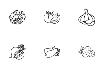 Vegetables Icon Pack