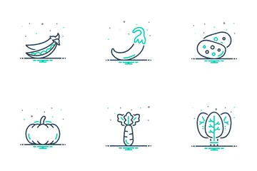 Vegetables Icon Pack