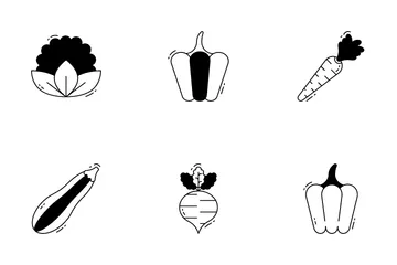 Vegetables Icon Pack