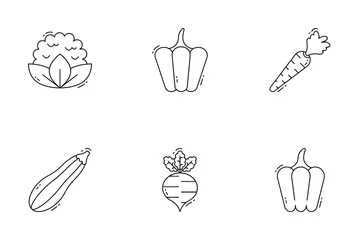 Vegetables Icon Pack