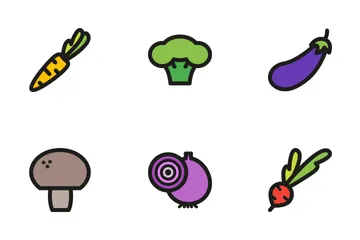 Vegetais Icon Pack