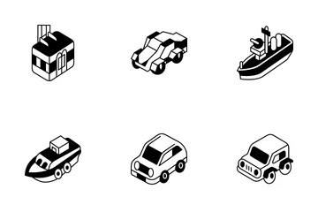 Vehicle 3 Icon Pack