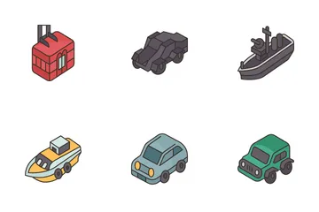 Vehicle 3 Icon Pack